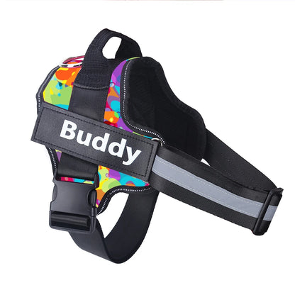 Personalized No-Pull Dog Harness – Reflective & Comfy for All Breeds