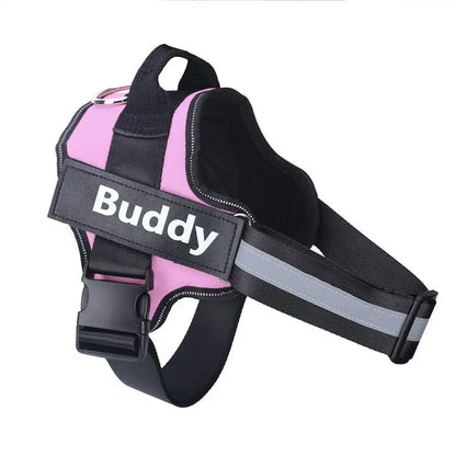 Personalized No-Pull Dog Harness – Reflective & Comfy for All Breeds