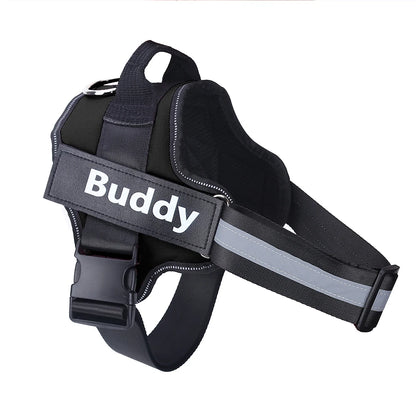 Personalized No-Pull Dog Harness – Reflective & Comfy for All Breeds